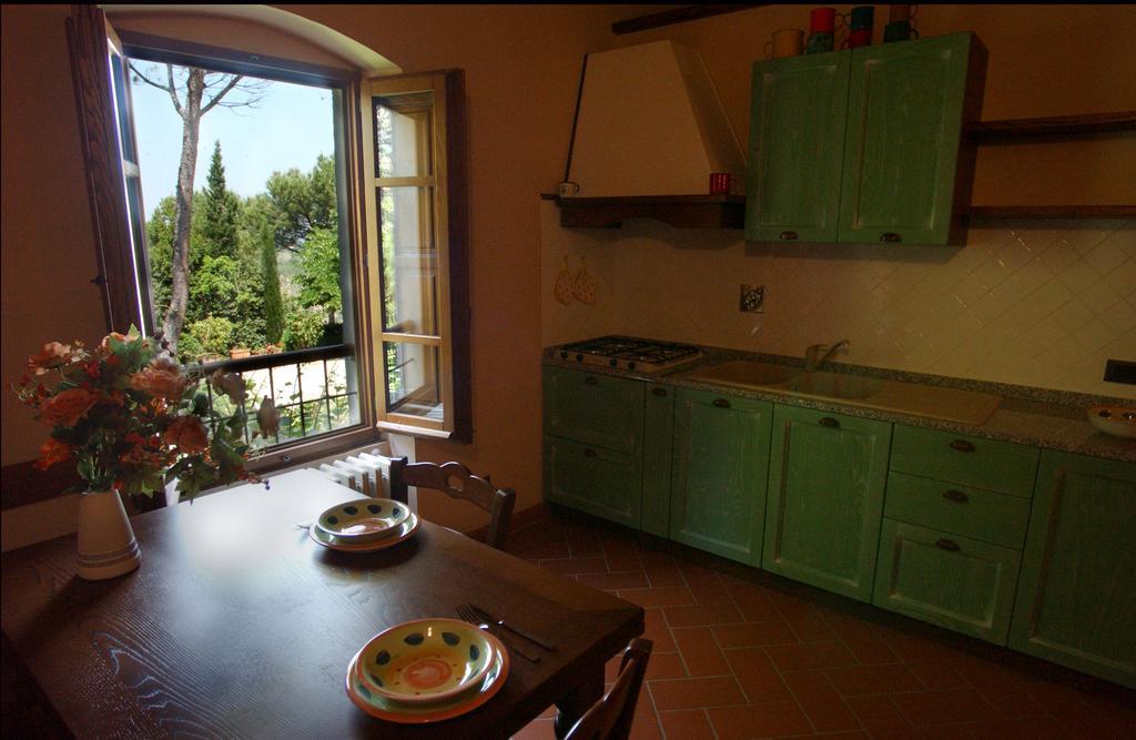 Апартаменты Agriturismo Poggio Arioso Скандиччи Экстерьер фото